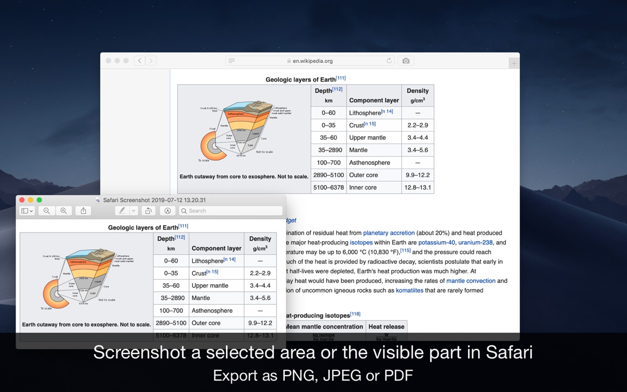 Mac screenshot