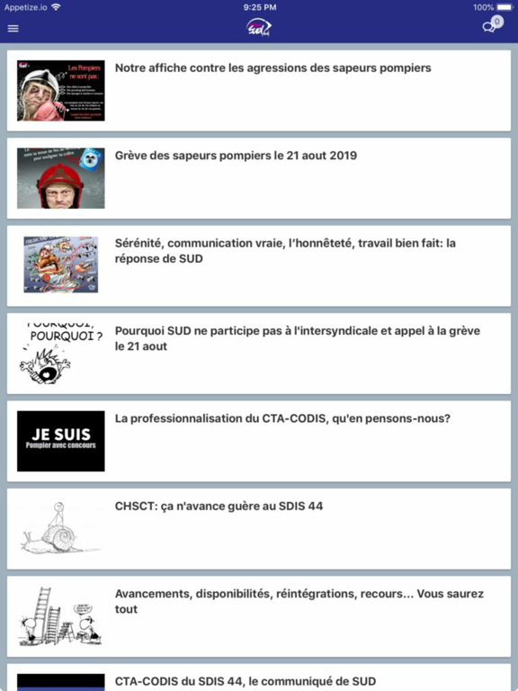 Screenshot #4 pour SUD SDIS 44