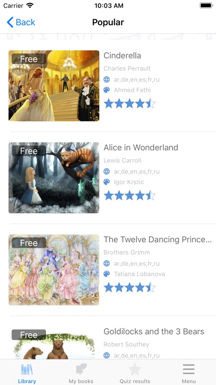 MyWonderBooks Kids Audio story