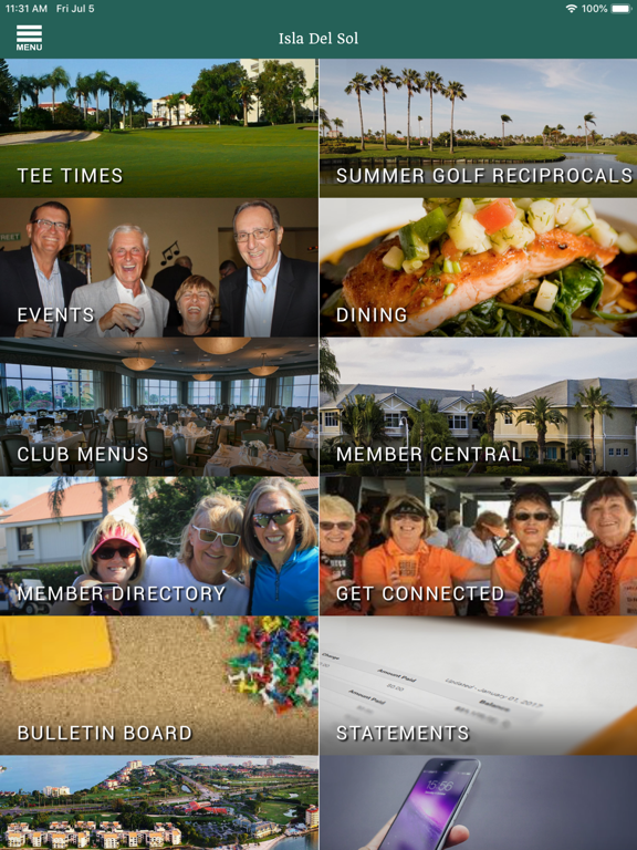 Isla Del Sol YCC iPad screenshot 3 - Lifestyle app