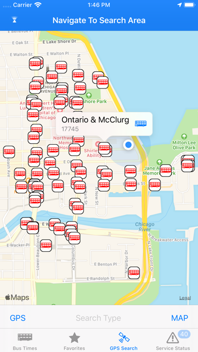 Screenshot #2 pour Bus Times - Chicago