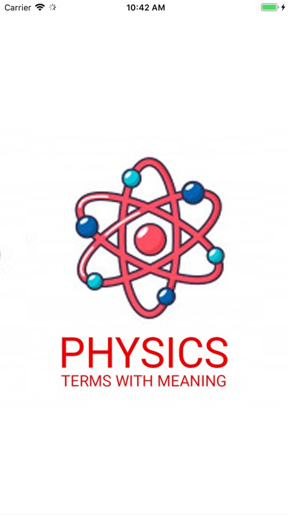 Physics Terms With Meaning