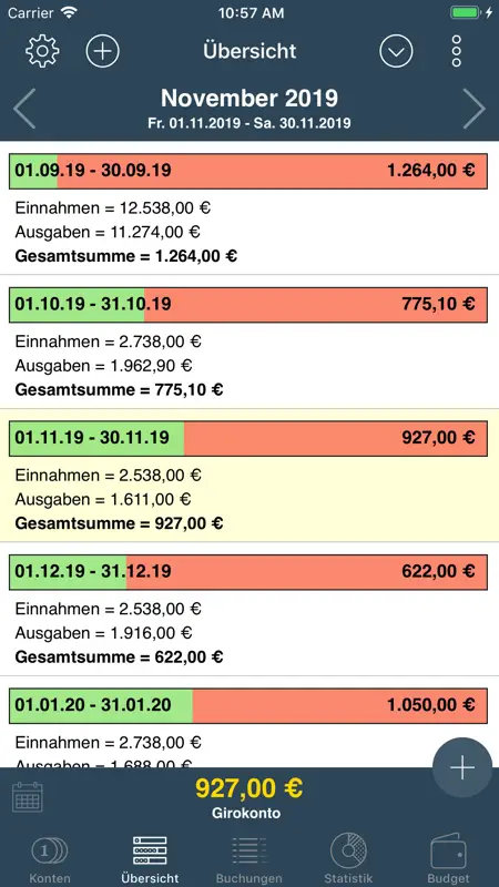 Mein Haushaltsbuch screenshot 2 of 10