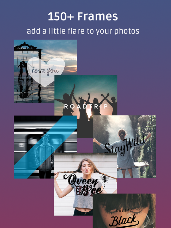 Photo Edit Collage Maker iPad screenshot 5 - Photo & Video app