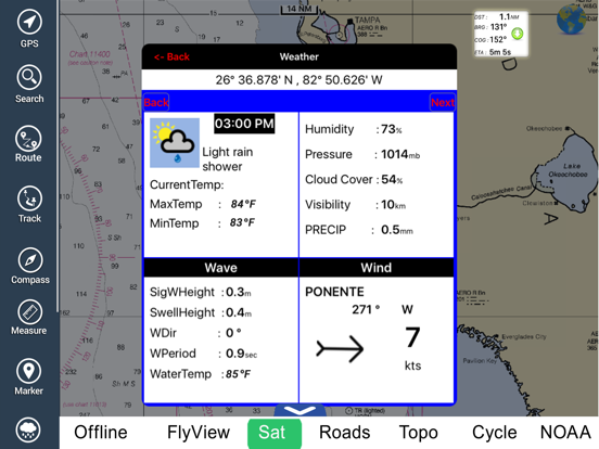 Florida Nautical Charts GPS HDのおすすめ画像6