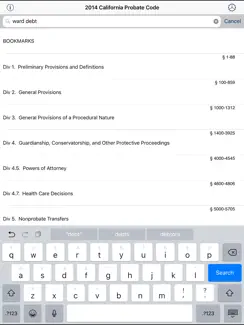 CA Probate Code 2026 iPad image 1