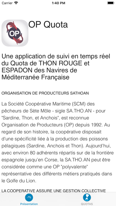 Screenshot #3 pour OP Quota