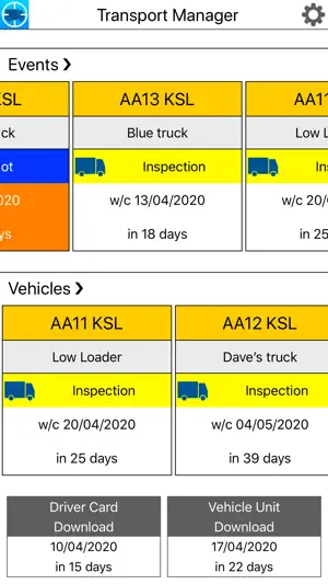 Transport Manager screenshot 1