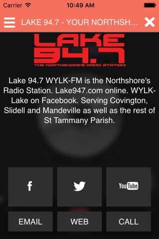 Lake 94.7 screenshot 3