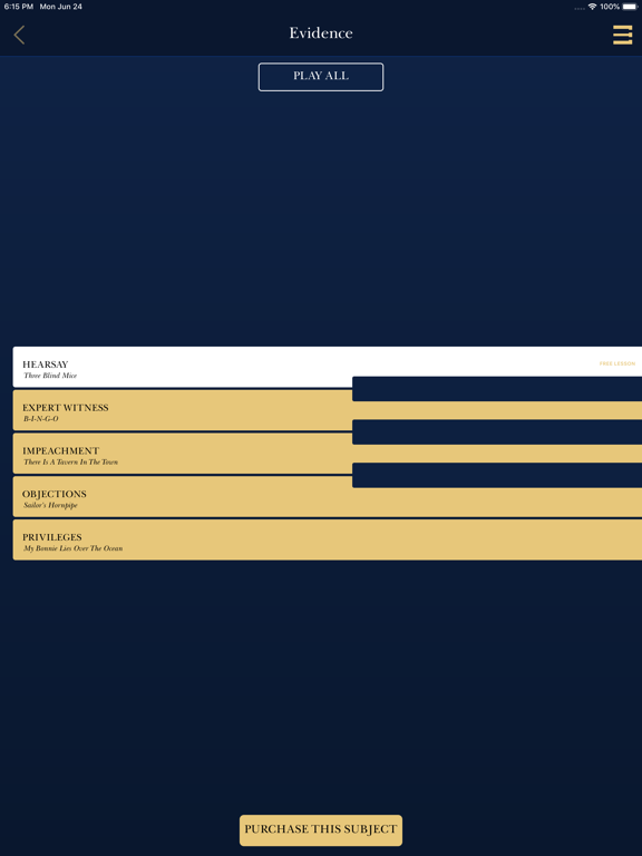 My BarTunes iPad screenshot 3 - Education app