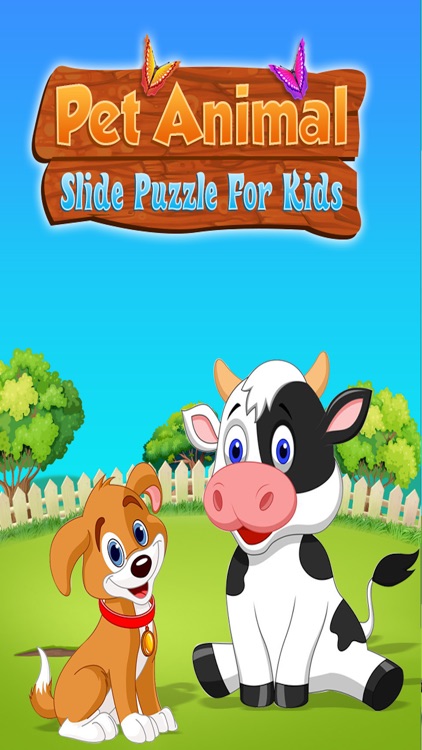 Pet Animal Slide Puzzle Game