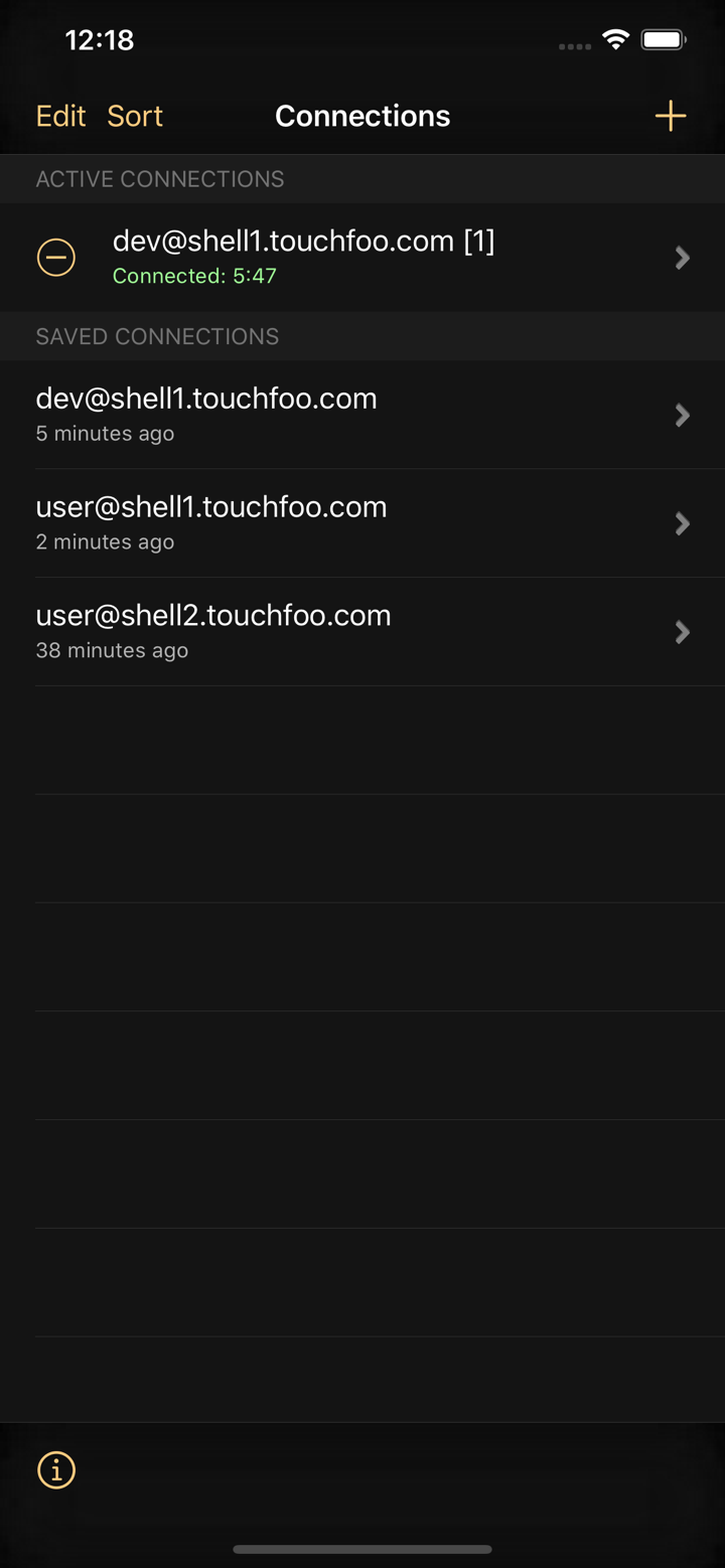 Shelly - SSH Client screenshot 3
