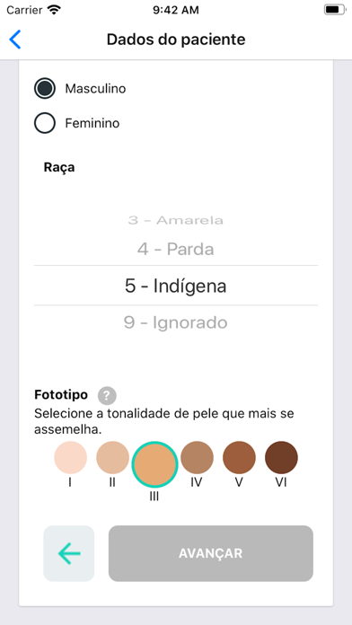App screenshot