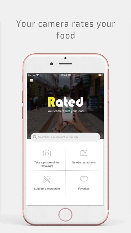 Rated, A rating app