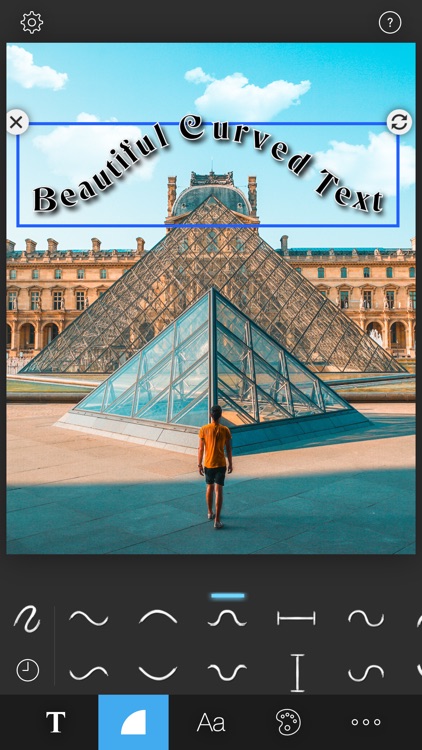 Curved Text