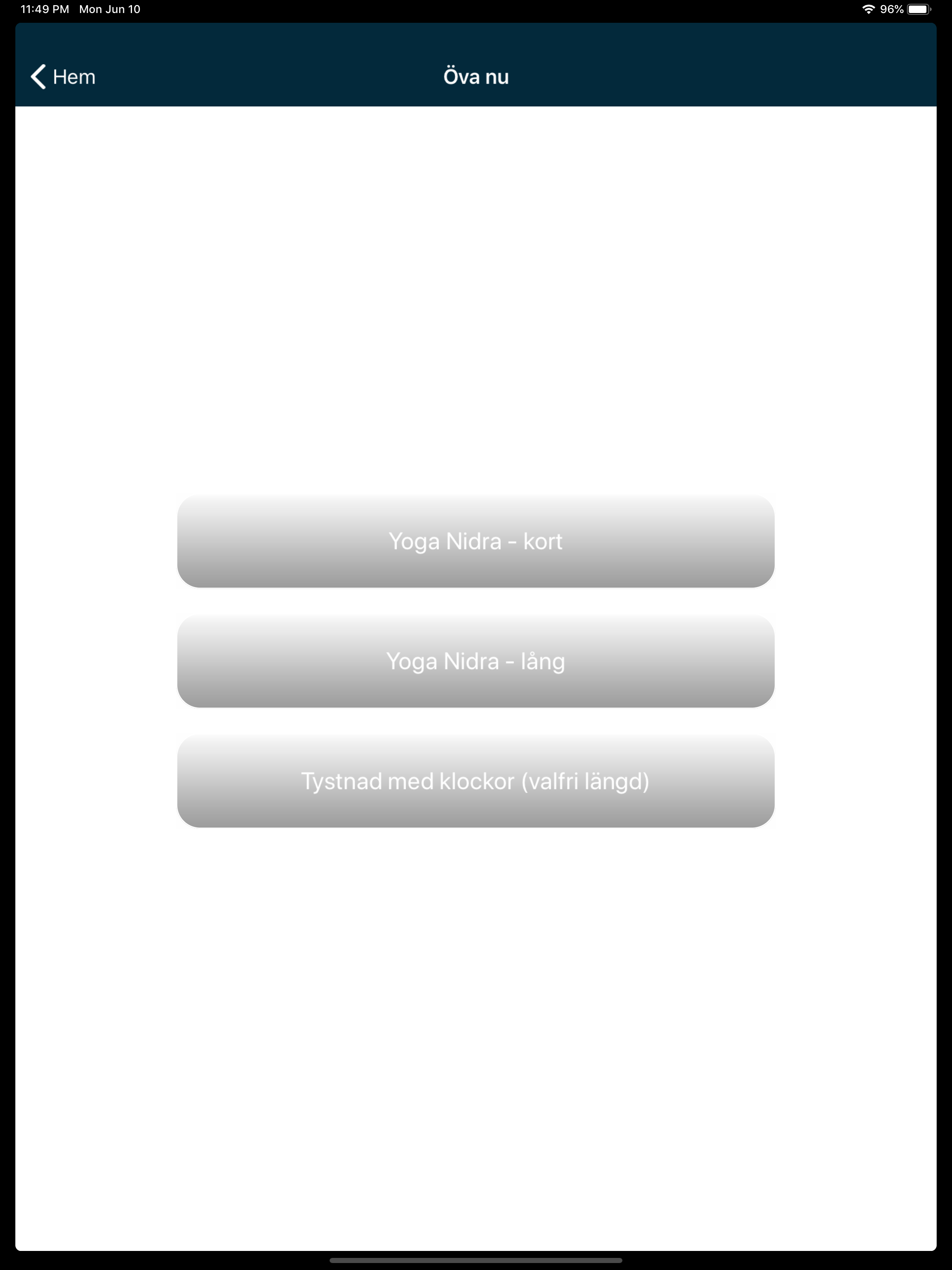 Yoga Nidra screenshot 5