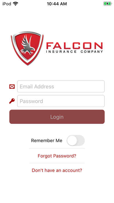 Falcon Insurance Company Screenshot