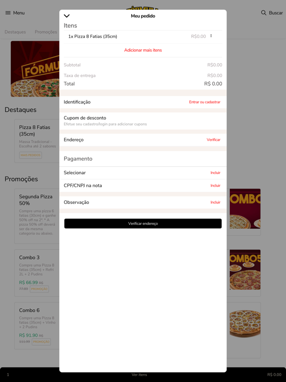 Screenshot #6 pour Fórmula Pizzaria Delivery