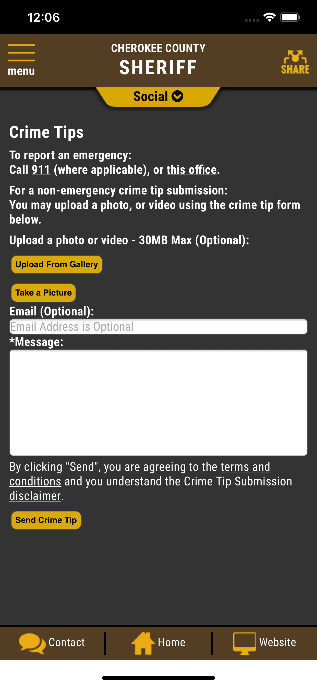 Cherokee County AL Sheriff screenshot 4