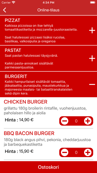 Ristorante Bello - Helsinki Screenshot