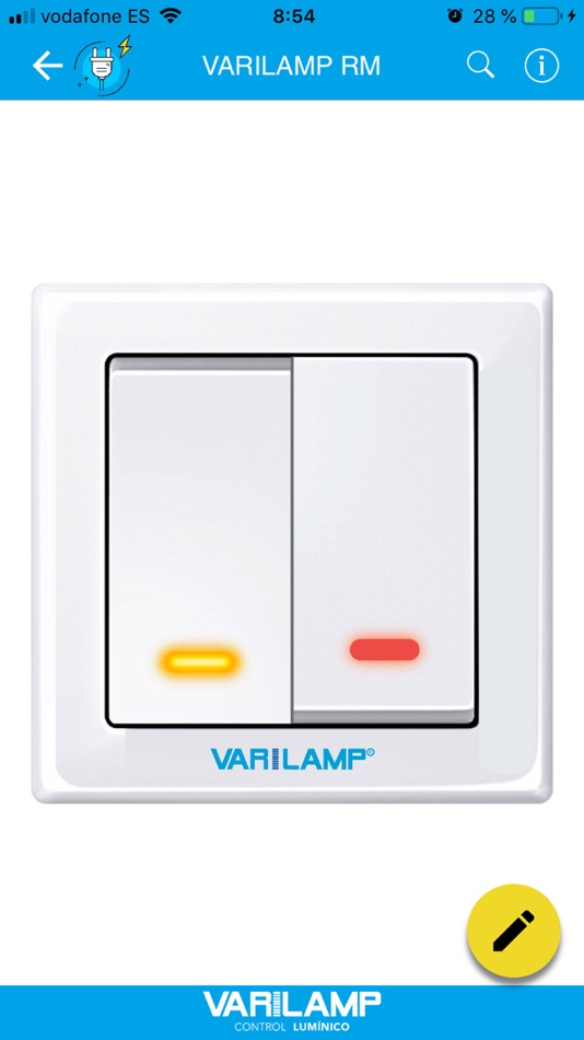 #3. RM Control Dual (iOS) Podle: VARILAMP SL
