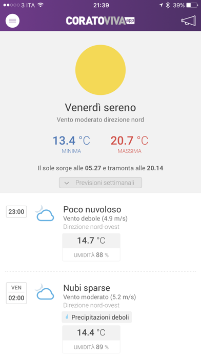 CoratoViva screenshot