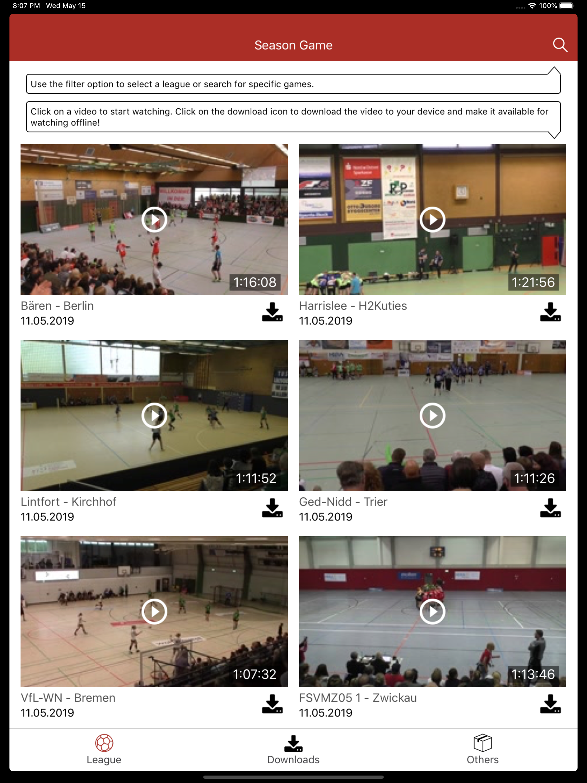 Sportlounge Video