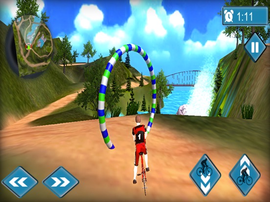 Screenshot #5 pour Downhill Traveling On Bicycle