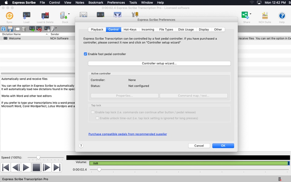 #3. Express Scribe Pro (macOS) 게시자: NCH Software