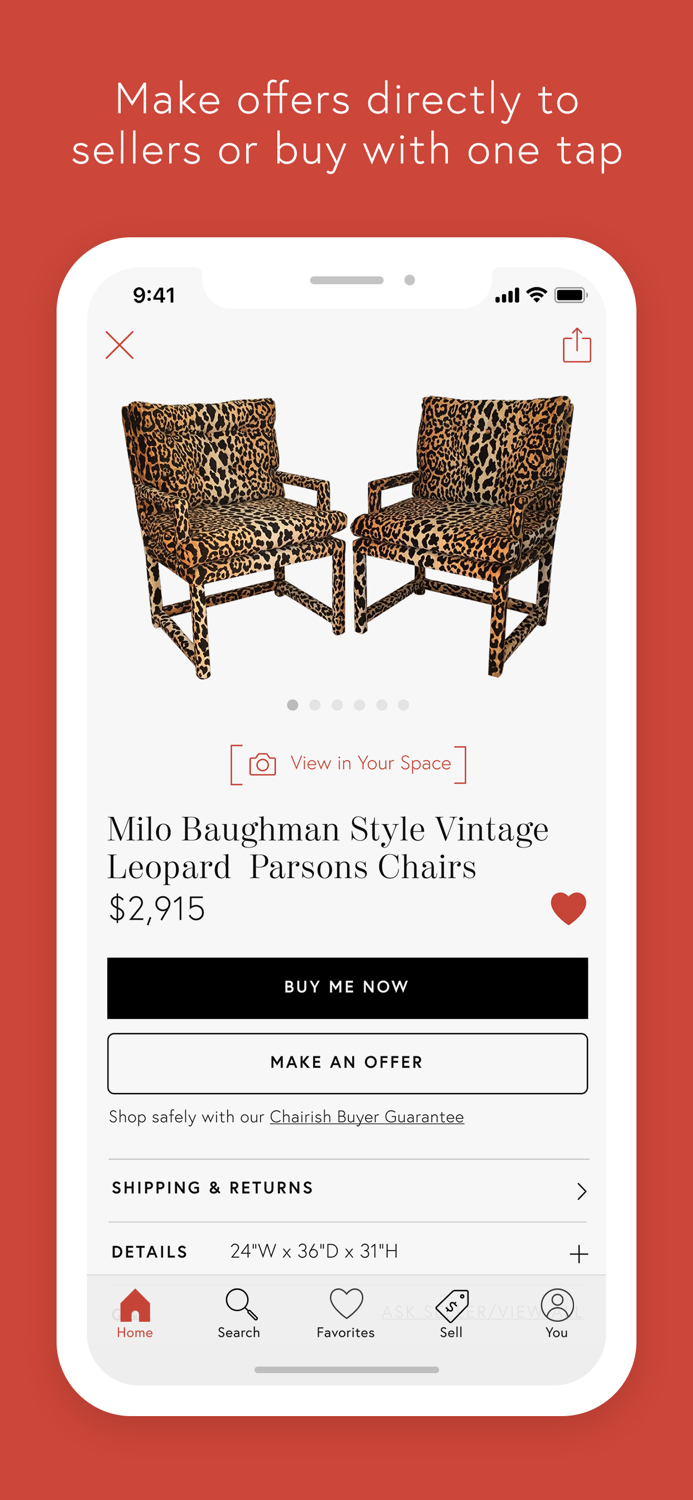 Chairish - Furniture and Decor