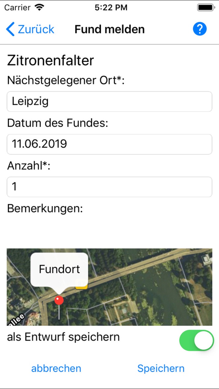 iPhone screenshot