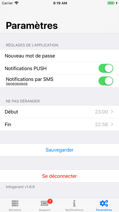 App screenshot
