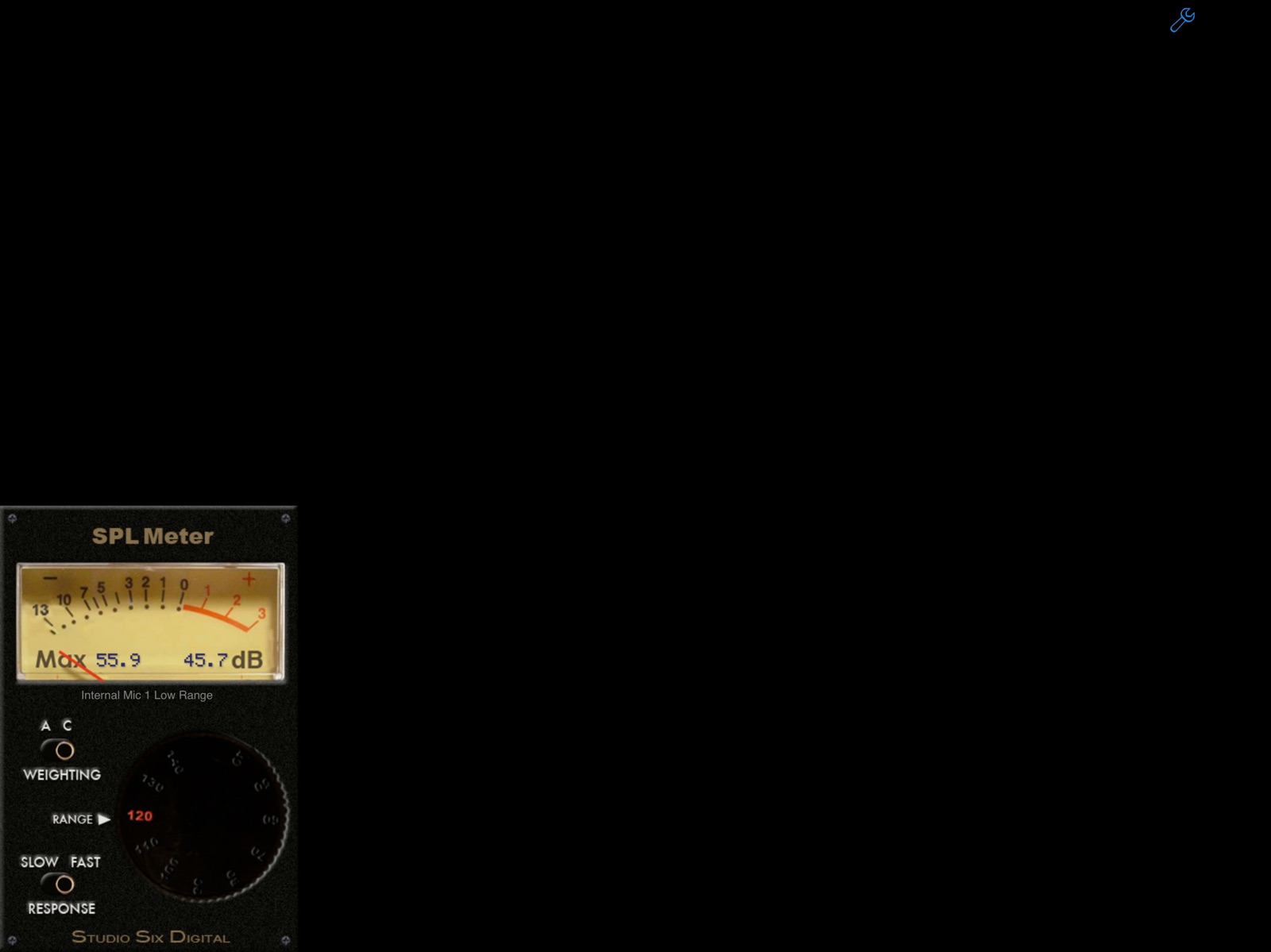 SPL Meter ipad screenshot 1
