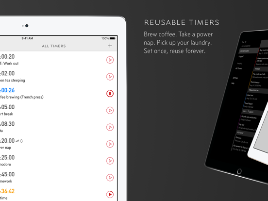 Due - Reminders & Timers iPad screenshot 6 - Productivity app