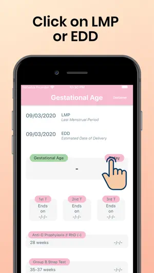 Gestational Age (by Medfolio) screenshot 1