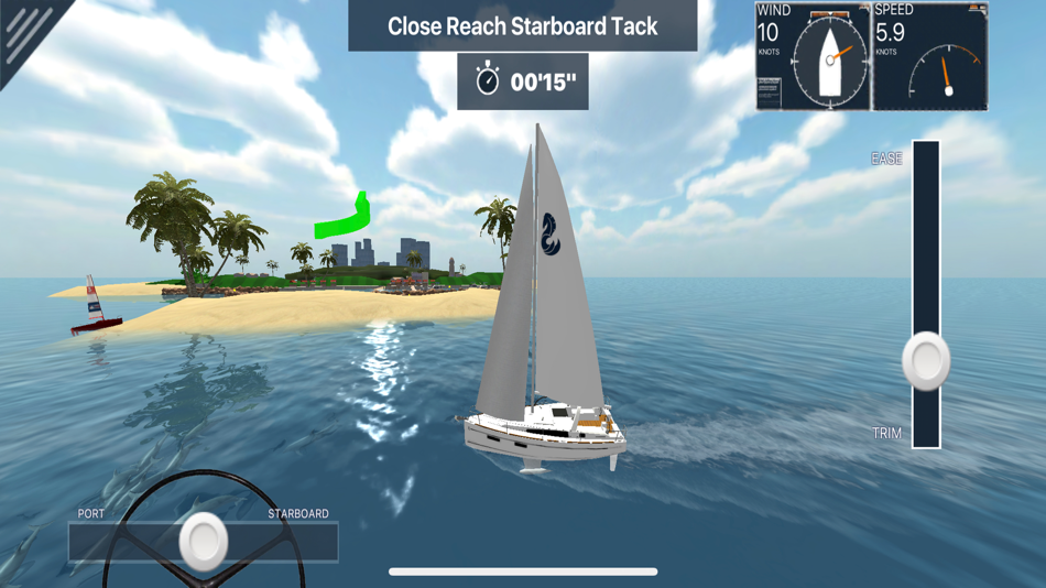 #2. ASA's Sailing Challenge (iOS) 由: American Sailing Association