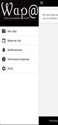 Captura de Pantalla 2 Peluquería Wapa iphone