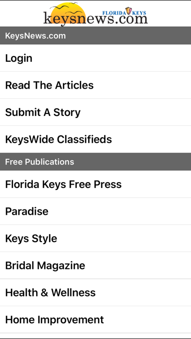 Screenshot #3 pour KeysNews