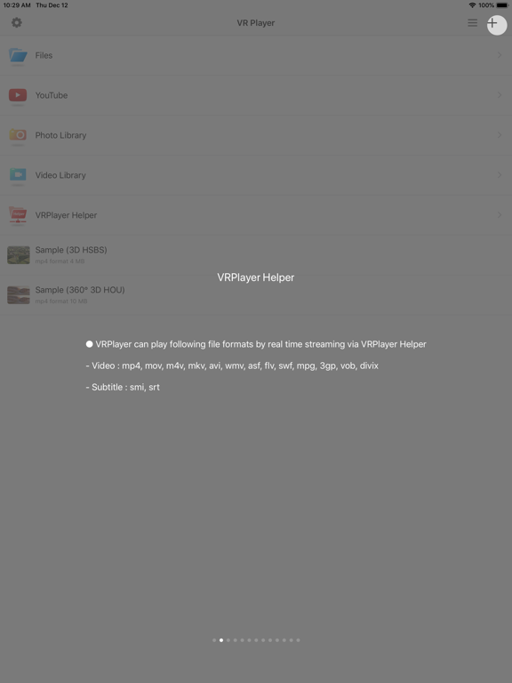 VRPlayer Pro : 2D 3D 360°Videoのおすすめ画像3