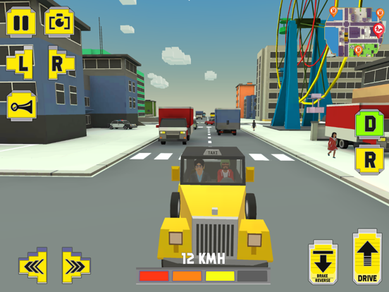 Taxi Driver Sim 2021 iPad screenshot