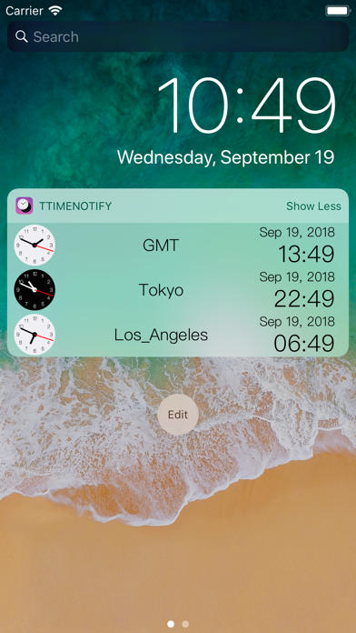 Screenshot #1 pour TimeNotify