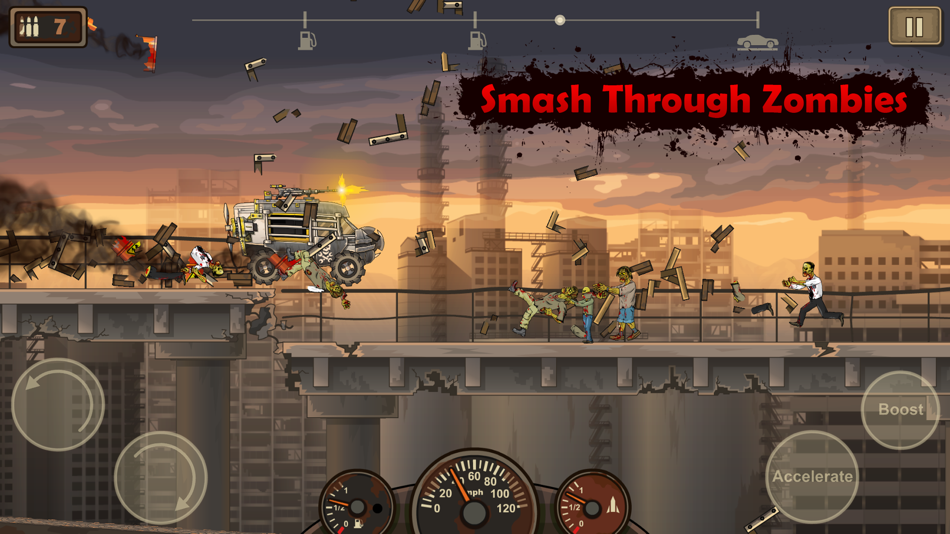 #1. Earn to Die 2 (iOS) بواسطة: Not Doppler