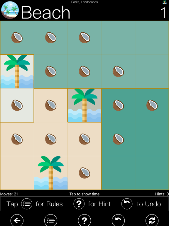 Screenshot #6 pour Parks Landscapes - Logic Game