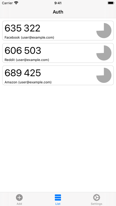 Screenshot #2 pour Auth