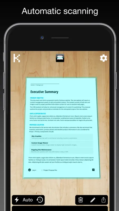 Scanner de Factures & Reçus screenshot 2 of 6