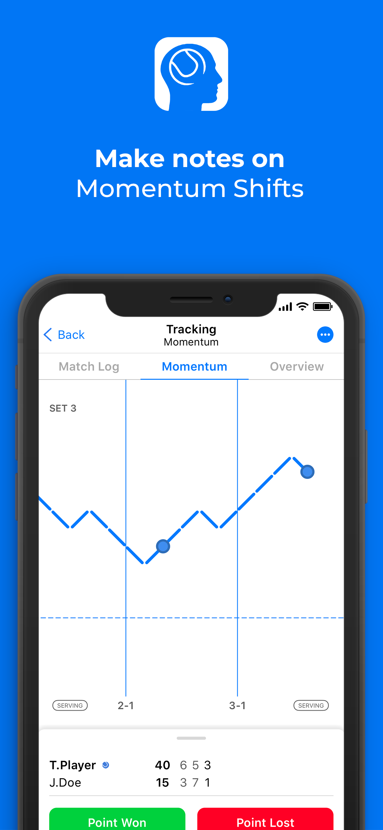 Top Tennis Tracker
