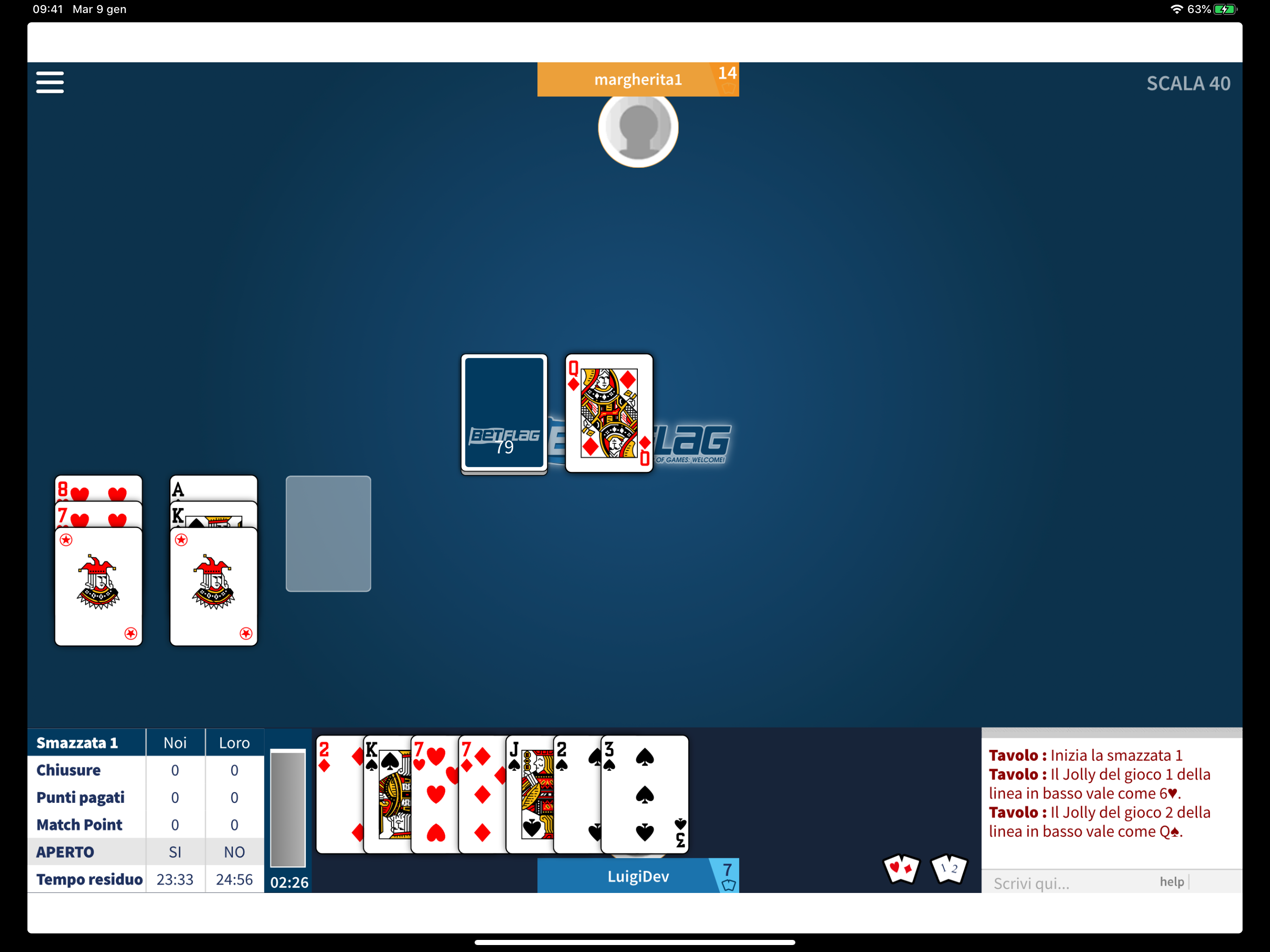 BetFlag: Giochi di Carte