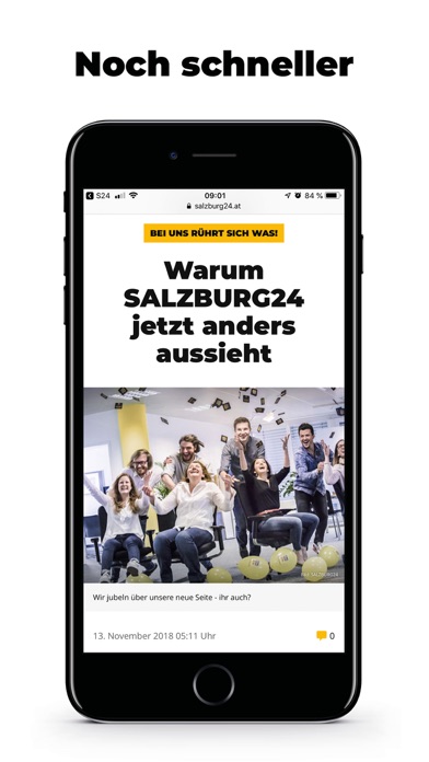salzburg24.at - Nachrichten Screenshot