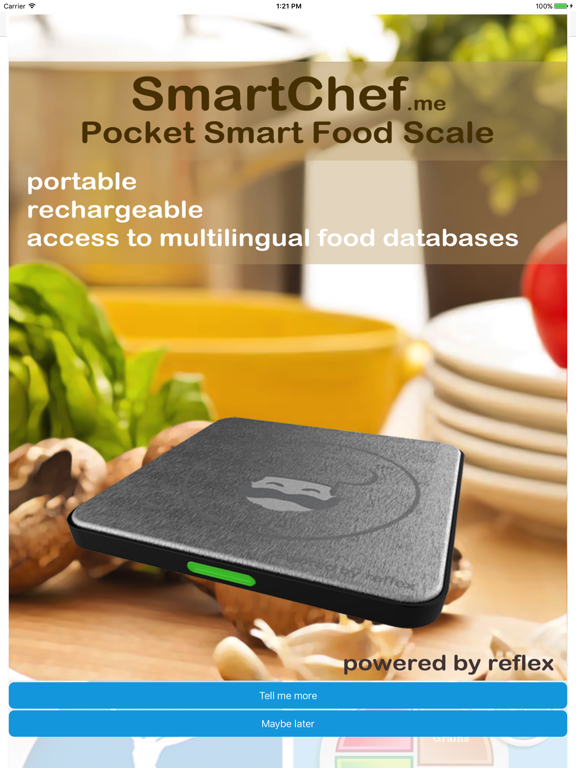 Screenshot #5 pour Smart Chef Bluetooth Balance