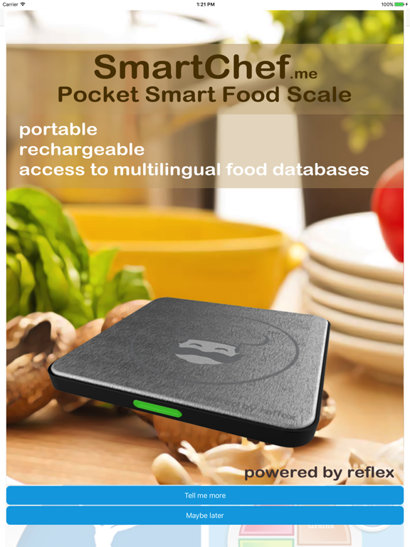 Smart Chef Smart Food Scale screenshot 2